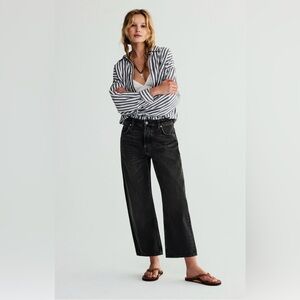 Free People We the free Deep Trance Dropped Boyfriend Jeans